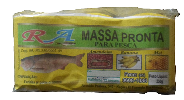 Massa Pronta Pastilha X Amendoim Banana Mel G Ielenpet